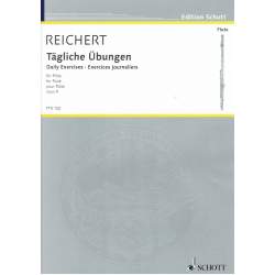 Reichert - Excercices journaliers op. 5 - flûte