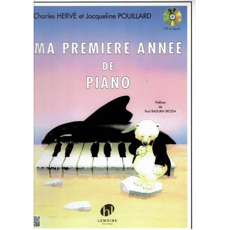 Hervé et Pouillard - Ma première année de piano