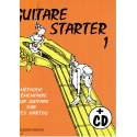 Hartog - Gitaar Starter 1 - elementaire methode + CD (in het frans)