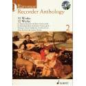 32 oeuvres pour flûte à bec soprano vol 2 - accomp, piano/guitare - baroque + CD