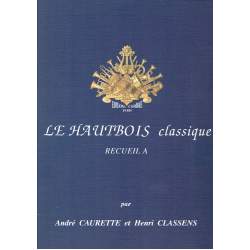 Caurette - classens - Le Hautbois classique - recueil A + accompagnement piano