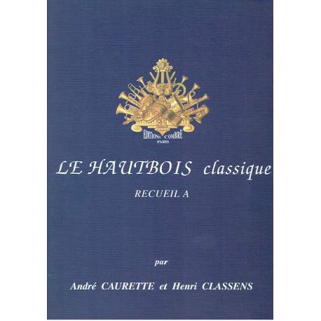 Caurette - classens - de klassieke hobo - book A + piano begeleiding