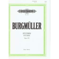 Burgmüller - Etudes Opus 105 pour piano