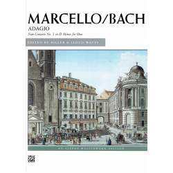 Marcello - Adagio D min - BWV 974 voor piano