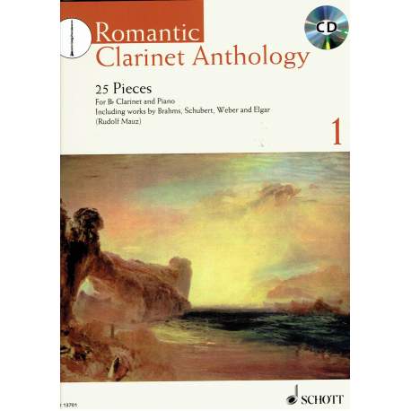 Romantische klarinet bloemlezing (in het Frans en Engels)
