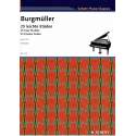 Burgmüller - studies Opus 100 for piano