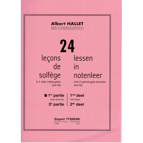 Hallet - Twenty-four music lessons  (teacher)