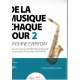 Bracaval - De la musique chaque jour - sax Mib et Sib- vol 2 (+ CD)