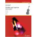 Dont - studies and whims op.35 - violon
