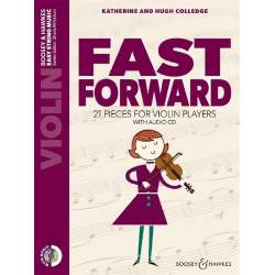 Colledge - Fast Forward - violin + CD