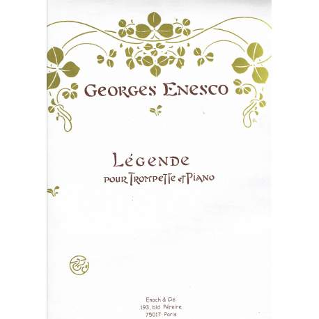 Enesco - legend for trumpet and piano