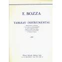 Bozza - tableau instrumental