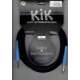 Klotz instrument cable, jack-jack, 3m, blue - KIKC3,OPP2