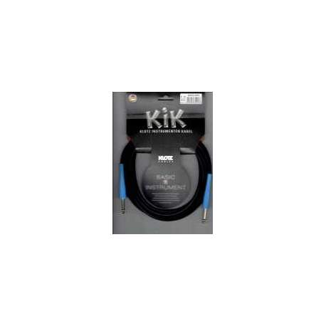 Klotz instrumentenkabel, jack-jack, 3m, blauw - KIKC3,OPP2