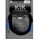 Klotz instrumentenkabel, jack-jack, 3m, blauw - KIKC3,OPP2