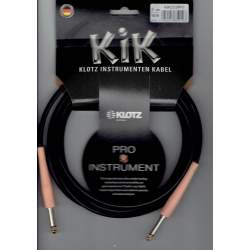 Klotz câble instrument, jack-jack, 3m, rouge - KIKC3-OPP3