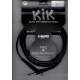 Klotz jack/jack instrument kabel 3m - KIK3,OPPSW
