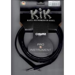 Klotz jack/jack instrument kabel 3m - KIK3,OPPSW