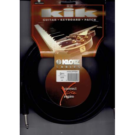 Klotz câble instrument jack - jack 9m - KIK9,OPPSW