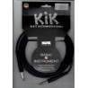Klotz instrumentenkabel, jack-jack, 3m, zwart - KIKG3,OPP1