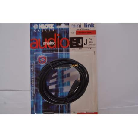 Klotz hoofdtelefoonverlenging, 3,5 mm, 3 m - AS-EX10300