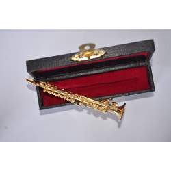 Mini saxophone soprano avec étui