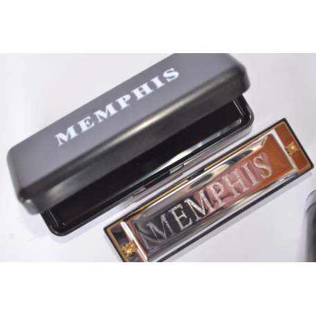 Diatonic harmonica in C - 10 holes - Memphis - MBH-10