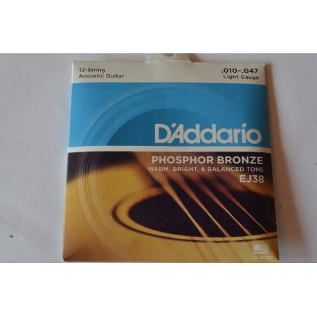 D'Addario 10-47 guitar string set