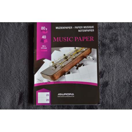 Cahier à musique AURORA
