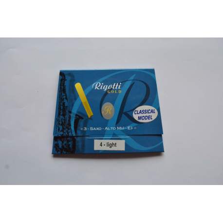 Rigotti Gold Classic (3) alto sax reeds