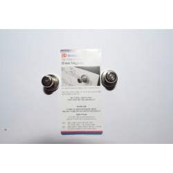 Set of 2 magnets for partitions