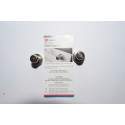 Set of 2 magnets for partitions